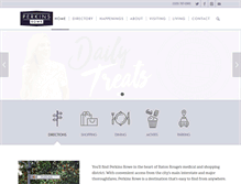 Tablet Screenshot of perkinsrowe.com